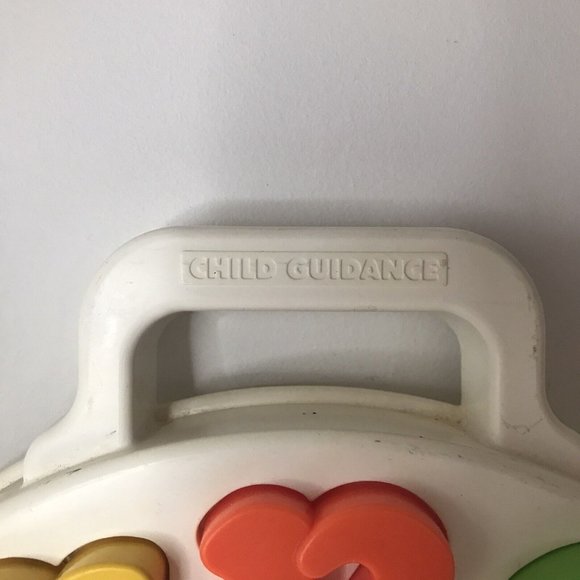 Vintage COOKIE MONSTER 1982 Muppets  Puzzle Teaching Time Clock - Picture 2 of 7